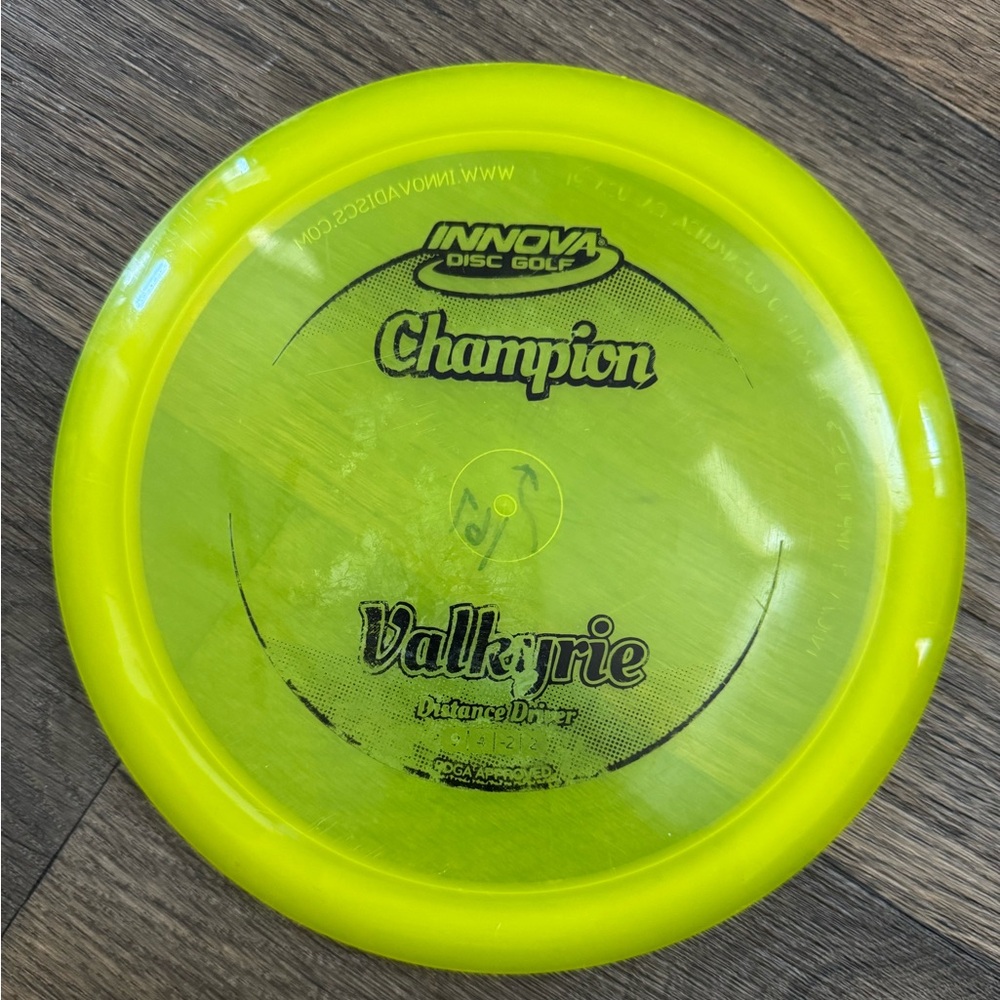 Champion Valkyrie Disc Golf Disc - Yellow